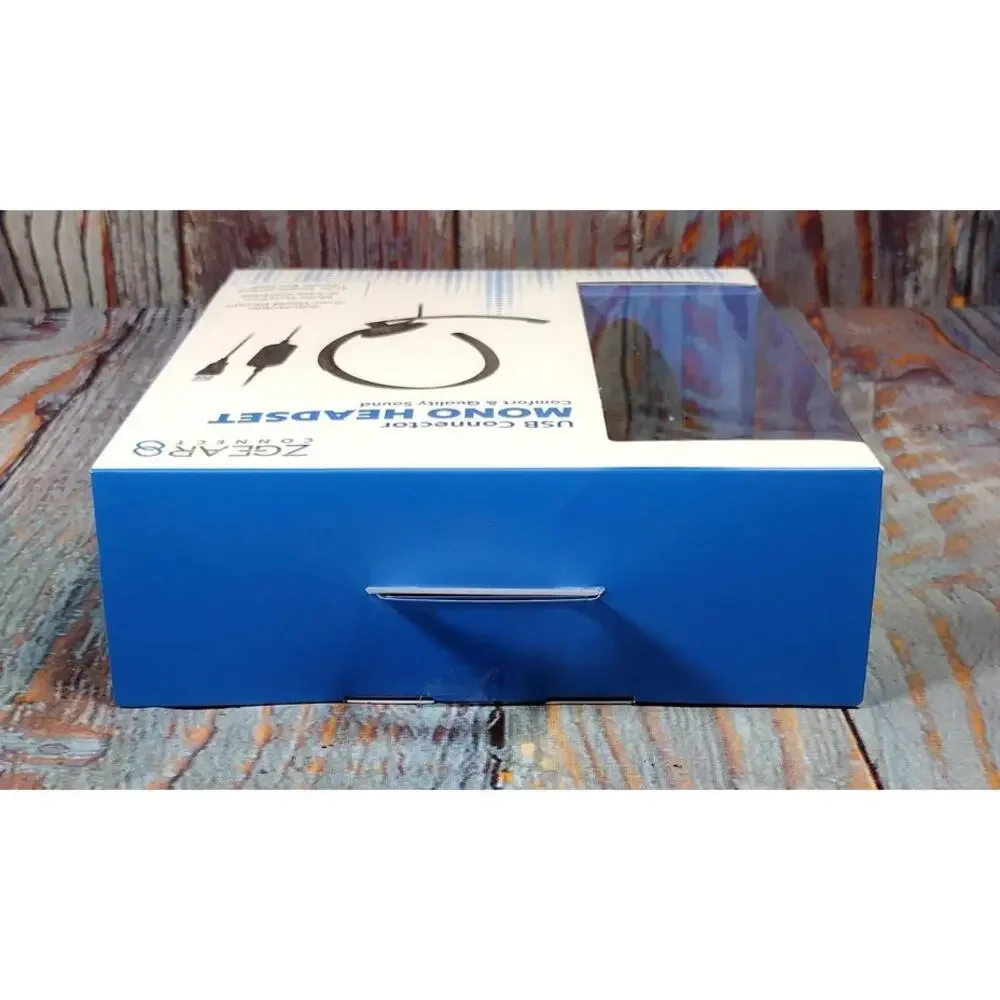 ZGear Connect USB Mono‎ Headset with Adjustable Over-Head Design